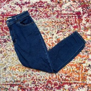 Abercrombie & Fitch Curve Love Super Skinny Ankle High Rise Jeans